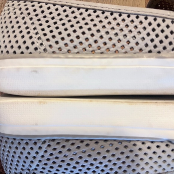 Sperry Women's Grey Perforated Slip-On Seaside Shoes Top-Sider Size 9 - Picture 5 of 13